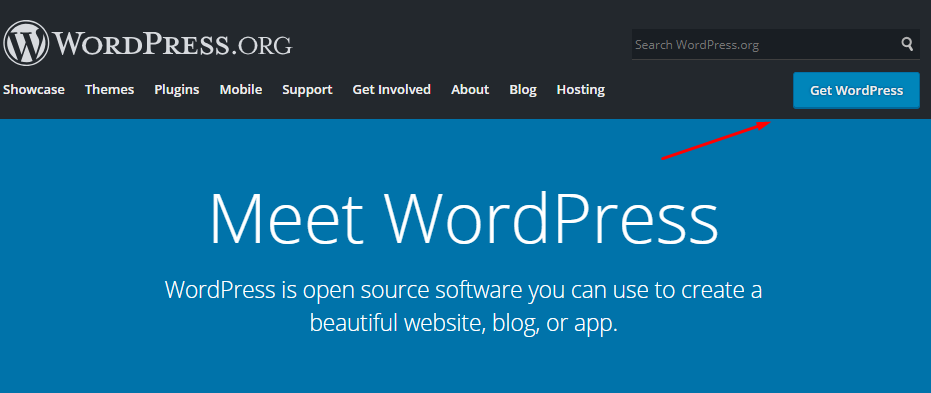 Download WordPress package