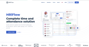 hriflow app homepage