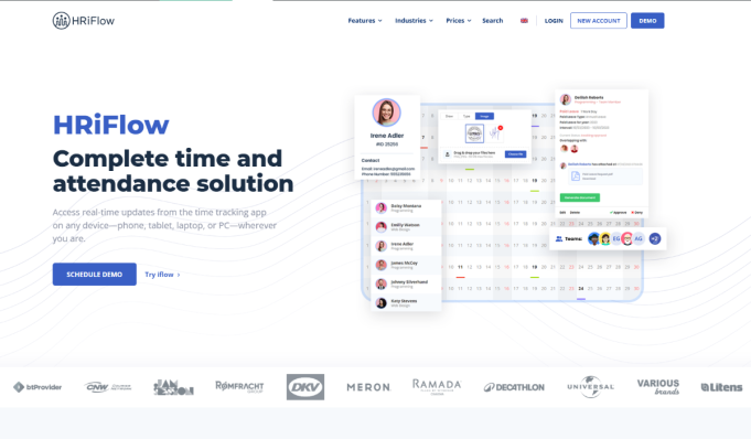 HRiFlow App, the First Step to Digitalize Your Company hriflow app homepage